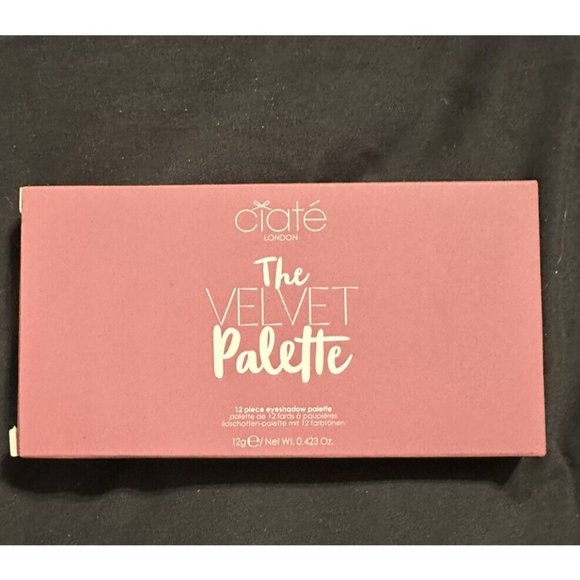 Ciate London The Velvet Palette Eyeshadow 12 Shades 0.423 oz/12 g Full Size NIB - Picture 4 of 4